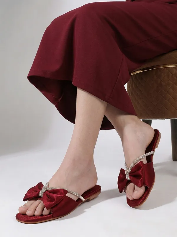 Stylish_Bow_Embellished_Flat_Slip-On_Sandals_for_Women