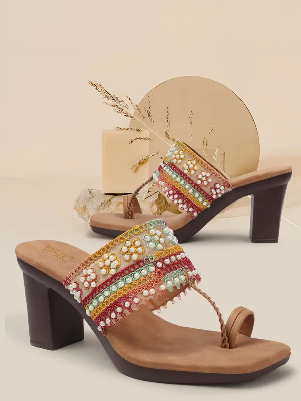 Multi_Synthetic_Casual_3_inch__Heel_Sandal_For_Women