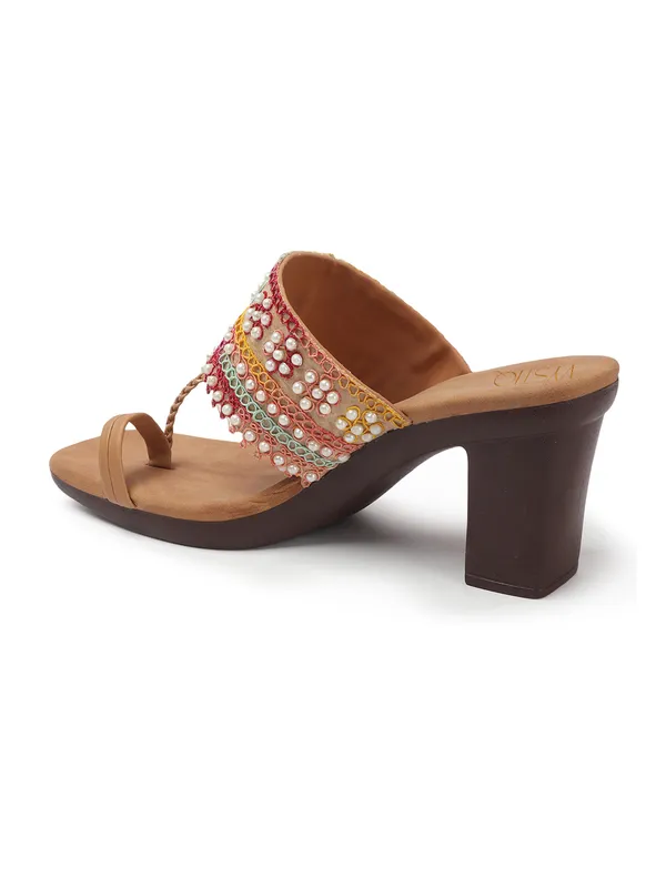 Multi_Synthetic_Casual_3_inch__Heel_Sandal_For_Women