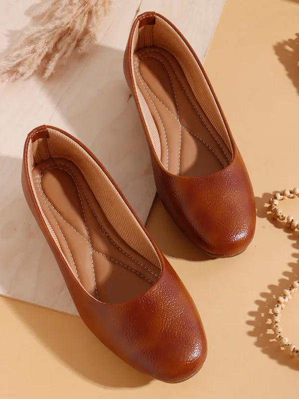 Classic_Textured_Ballerina_Flats_for_Women_ï¿½_Casual_&_Daily_Wear_Comfort_Footwear