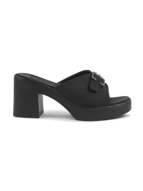 Black_Synthetic_Casual_3_inch_Heel_Sandal_For_Women