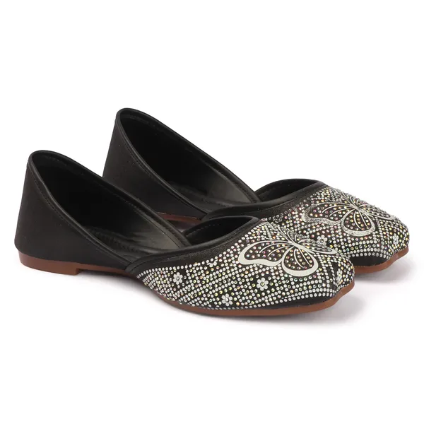 Womenï¿½s_Embellished_Butterfly_Jutti