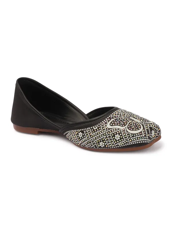Womenï¿½s_Embellished_Butterfly_Jutti