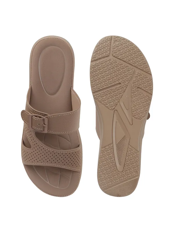 Slide_Women_Sandals_with_Perforated_Upper_and_Buckle_Detail_for_All-Day_Comfort