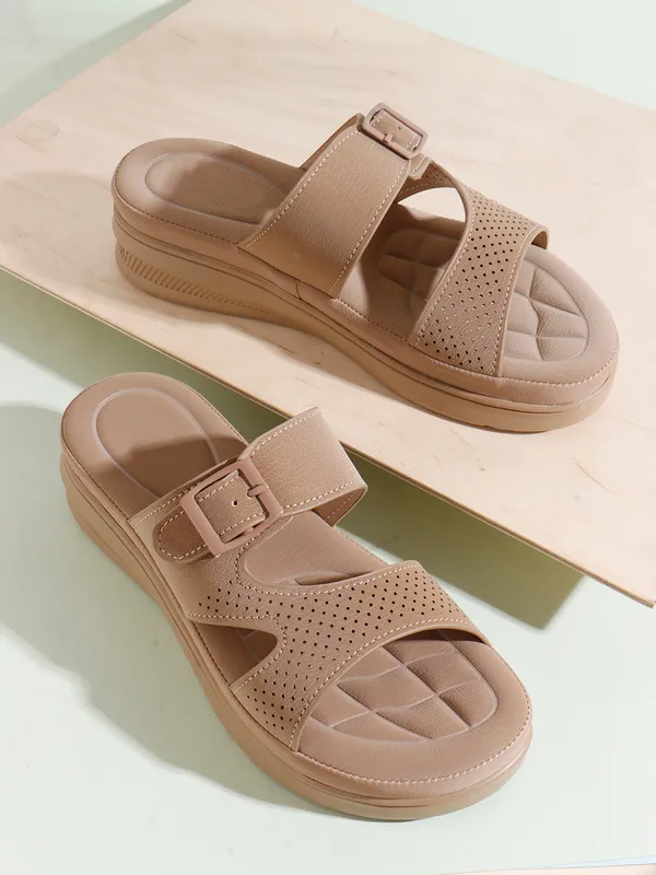 Slide_Women_Sandals_with_Perforated_Upper_and_Buckle_Detail_for_All-Day_Comfort
