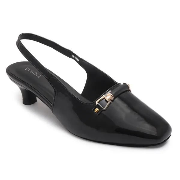 Elegant_Slingback_Block_Heels_for_Women_with_Shiny_Finish_and_Metal_Buckle_Detailing