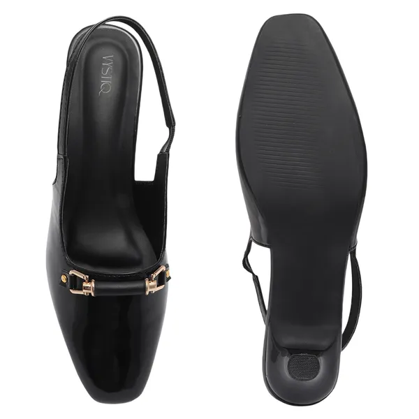 Elegant_Slingback_Block_Heels_for_Women_with_Shiny_Finish_and_Metal_Buckle_Detailing