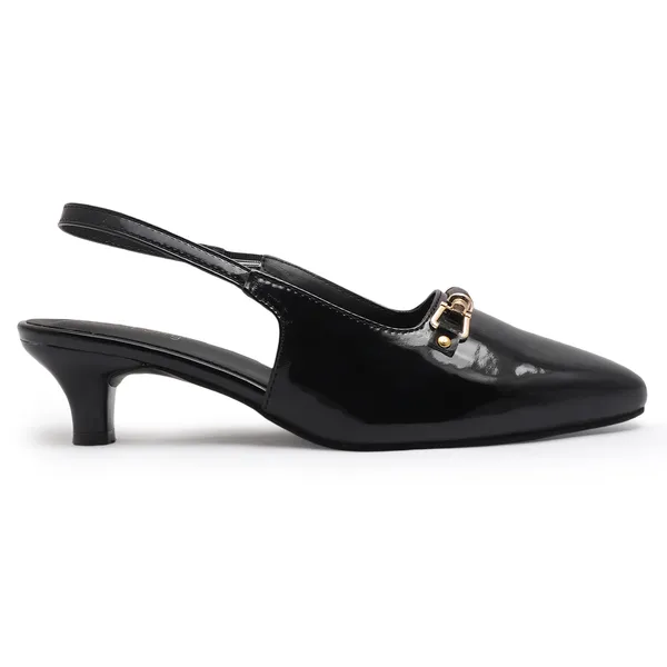 Elegant_Slingback_Block_Heels_for_Women_with_Shiny_Finish_and_Metal_Buckle_Detailing