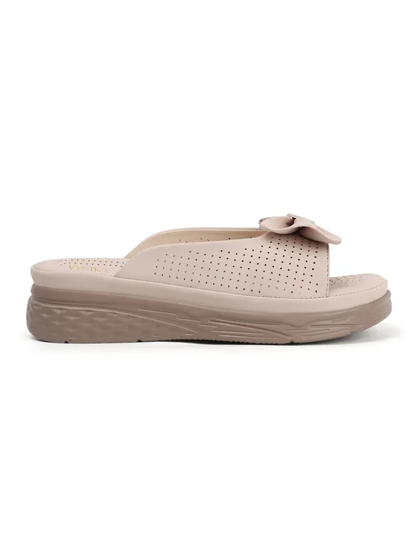 Cream_Synthetic_Casual_2_inch_Heel_Sandals_For_Women