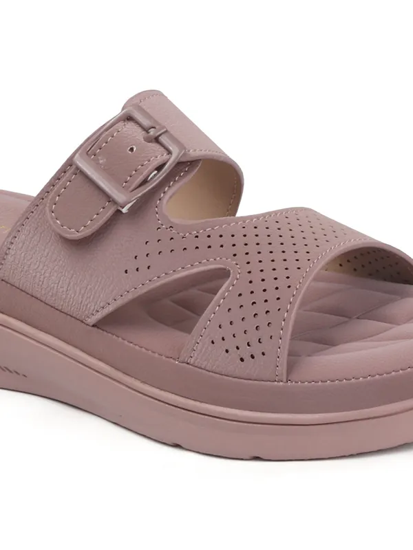 Slide_Women_Sandals_with_Perforated_Upper_and_Buckle_Detail_for_All-Day_Comfort