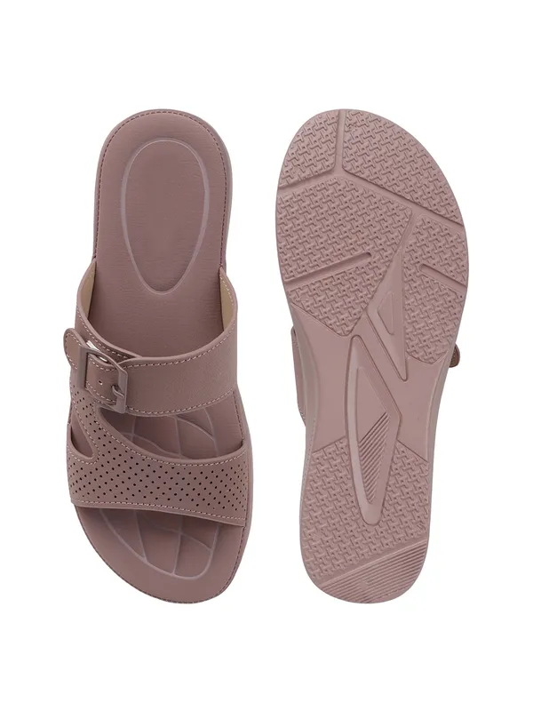 Slide_Women_Sandals_with_Perforated_Upper_and_Buckle_Detail_for_All-Day_Comfort