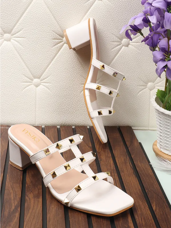 Elegant_Block_Heels_for_Women_with_Gold_Stud_Straps_and_Comfortable_Cushion_Footbed