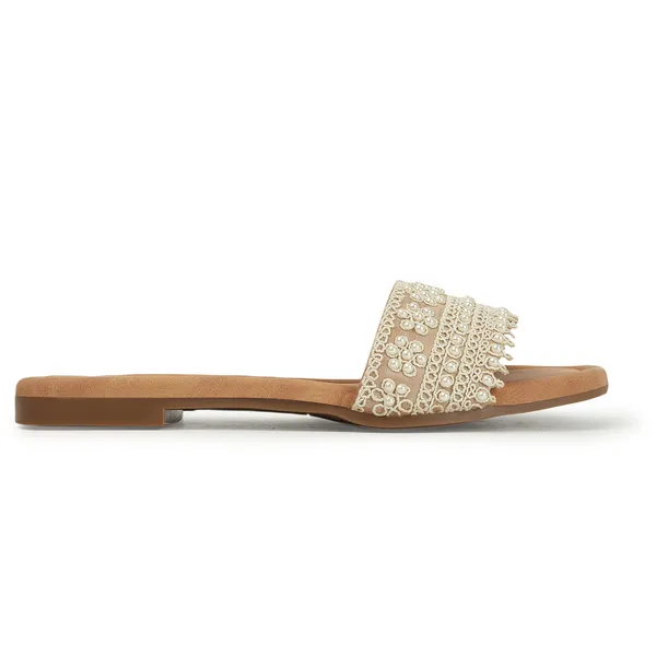 Elegant_slip-on_sandals_with_pearl-studded,_soft_padded_insole,_and_large_decorative_front.Name