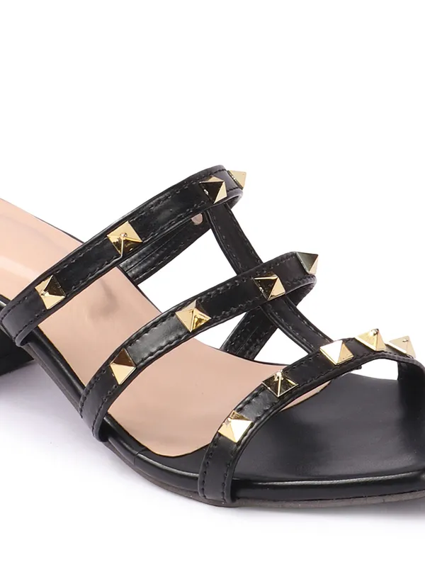 Elegant_Block_Heels_for_Women_with_Gold_Stud_Straps_and_Comfortable_Cushion_Footbed