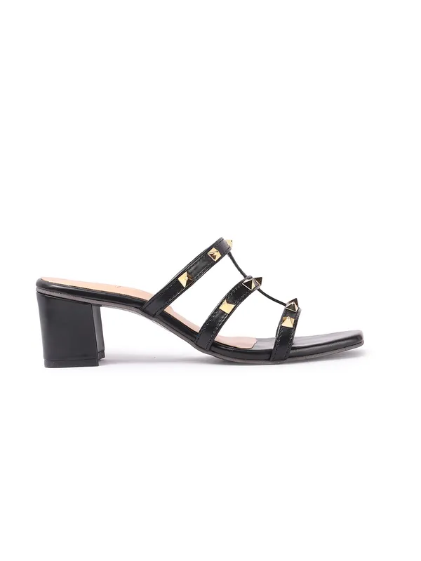 Elegant_Block_Heels_for_Women_with_Gold_Stud_Straps_and_Comfortable_Cushion_Footbed