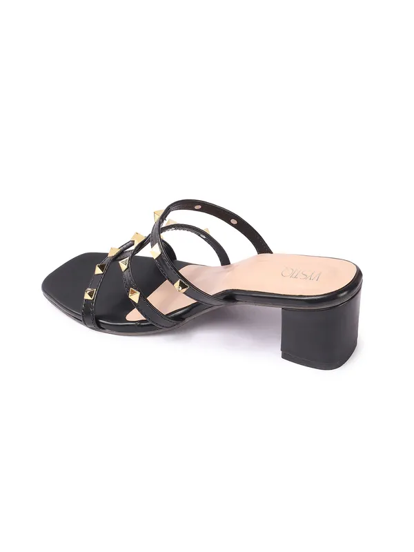Elegant_Block_Heels_for_Women_with_Gold_Stud_Straps_and_Comfortable_Cushion_Footbed