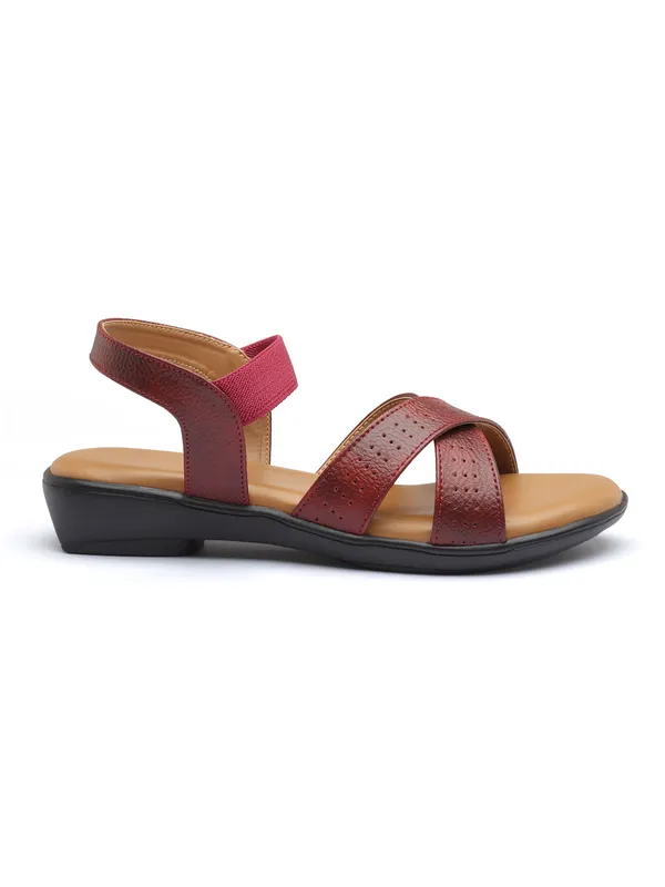 Stylish_Womenï¿½s_Criss-Cross_Strap_Sandal_with_Cushioned_Insole_and_Low_Heel_for_Daily_Comfort