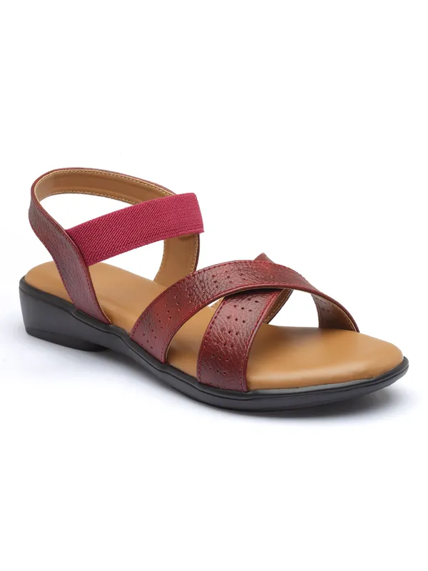 Stylish_Womenï¿½s_Criss-Cross_Strap_Sandal_with_Cushioned_Insole_and_Low_Heel_for_Daily_Comfort