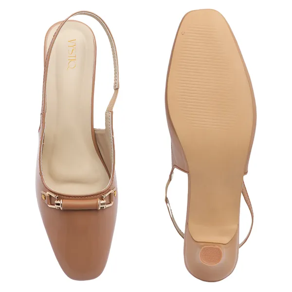 Elegant_Slingback_Block_Heels_for_Women_with_Shiny_Finish_and_Metal_Buckle_Detailing