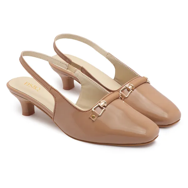 Elegant_Slingback_Block_Heels_for_Women_with_Shiny_Finish_and_Metal_Buckle_Detailing