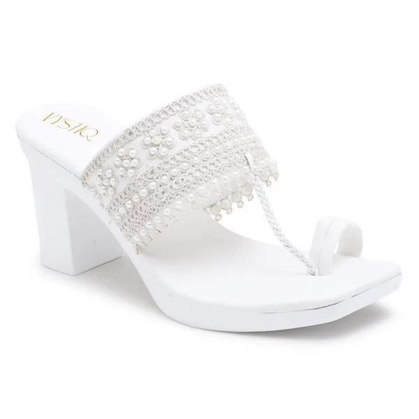 White_Synthetic_Casual_3_inch_Heel_Sandal_For_Women