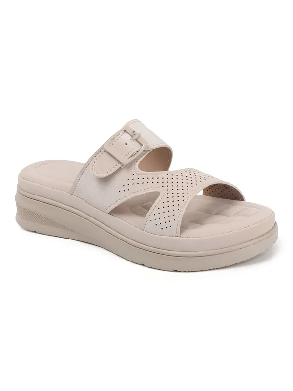 Slide_Women_Sandals_with_Perforated_Upper_and_Buckle_Detail_for_All-Day_Comfort