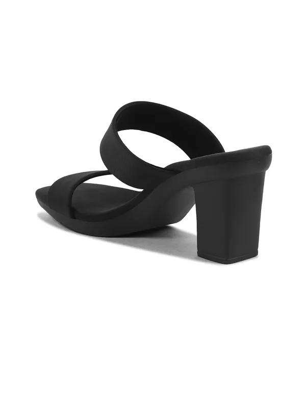 Black_Faux_Leather_Casual_3_inch_Heel_Sandal_For_Women