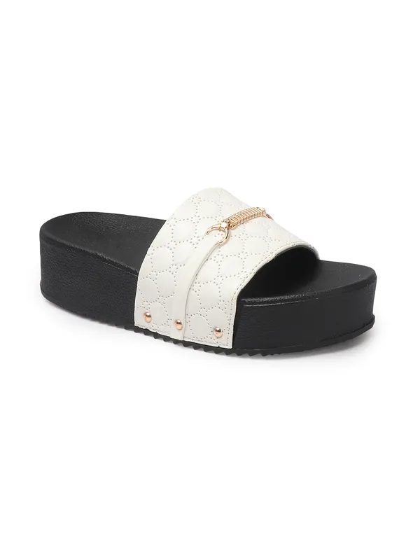 Trendy_Platform_Flats_for_Women_with_Gold_Chain_Detail_and_Comfortable_Slip-On_Design