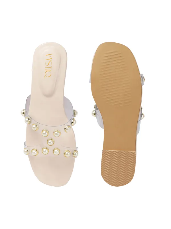 Elegant_slip-on_sandals_with_pearl-studded_soft_padded_insole,_and_large_decorative_front.