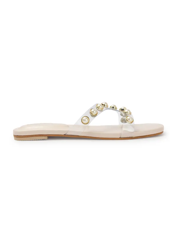 Elegant_slip-on_sandals_with_pearl-studded_soft_padded_insole,_and_large_decorative_front.