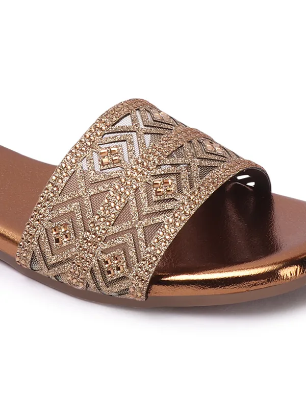 Stylish_Embellished_Ethnic_Flats_sandal_with_Textured_Strap_and_Comfortable_Slip-On_Design_for_Women