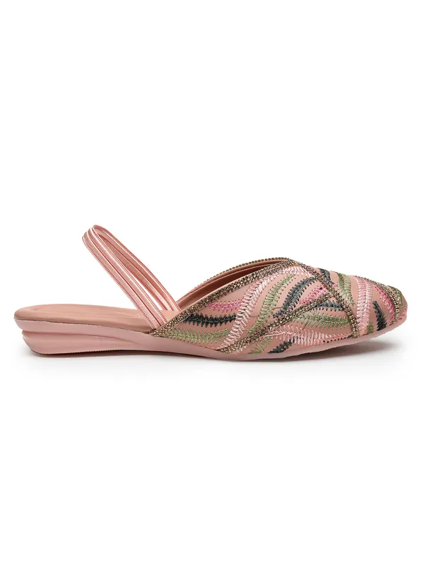 Trendy_Embroidered_Ethnic_Flats_for_Women_with_Slingback_Design_and_Comfortable_Padded_Insole