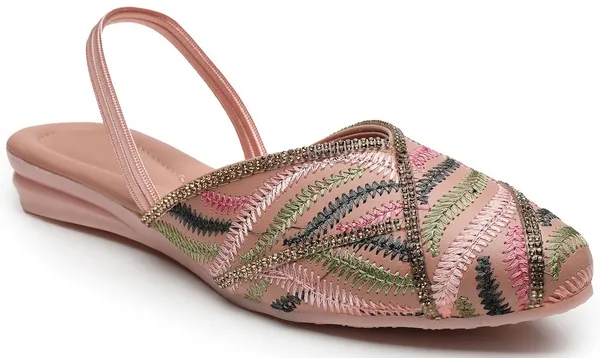 Trendy_Embroidered_Ethnic_Flats_for_Women_with_Slingback_Design_and_Comfortable_Padded_Insole