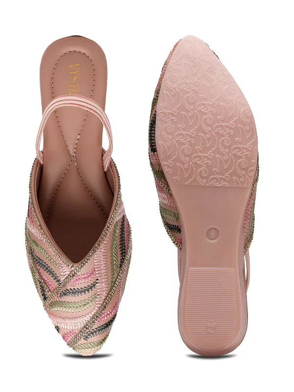 Trendy_Embroidered_Ethnic_Flats_for_Women_with_Slingback_Design_and_Comfortable_Padded_Insole