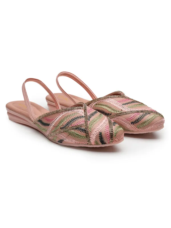 Trendy_Embroidered_Ethnic_Flats_for_Women_with_Slingback_Design_and_Comfortable_Padded_Insole