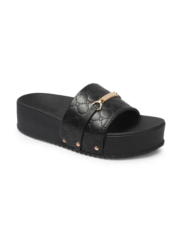 Trendy_Platform_Flats_for_Women_with_Gold_Chain_Detail_and_Comfortable_Slip-On_Design