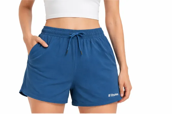 Royal_Blue_Polyester_&_Ns_Lycra_Solid_Shorts_For_Women