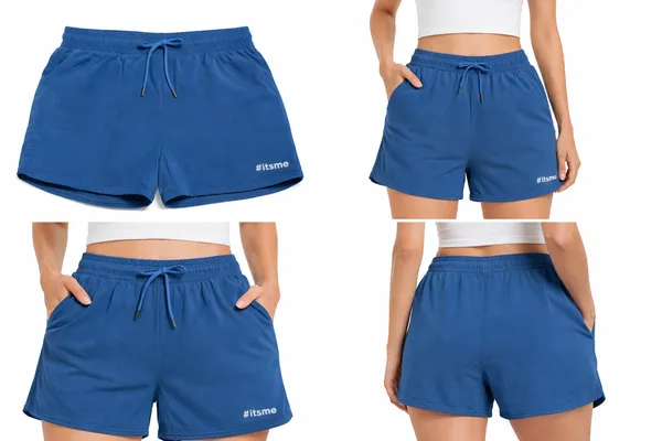 Royal_Blue_Polyester_&_Ns_Lycra_Solid_Shorts_For_Women