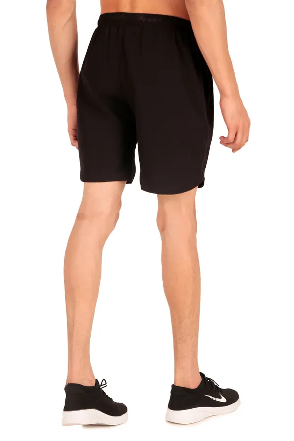 Black_Polyester_&_Ns_Lycra_Solid_Shorts_For_Men
