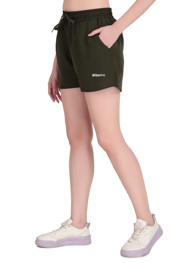 Green_Polyester_&_Ns_Lycra_Solid_Shorts_For_Women