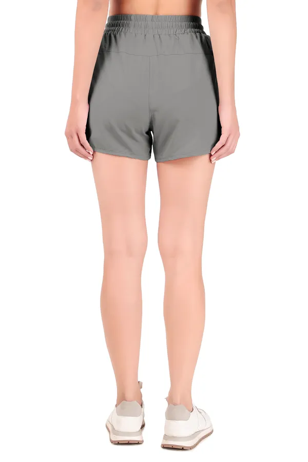 Dark_Grey_Polyester_&_Ns_Lycra_Solid_Shorts_For_Women