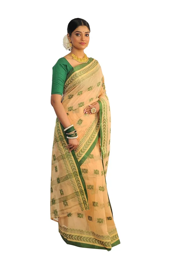 Traditional_Pure_Cotton_Bengal_Handloom_Tant_Saree_-_Without_Blouse_Piece_For_Women