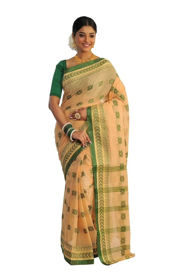Traditional_Pure_Cotton_Bengal_Handloom_Tant_Saree_-_Without_Blouse_Piece_For_Women