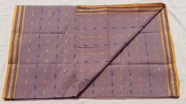 Light_Brown__Bengali_100%_Pure_Cotton_Tant_Saree_-_Handloom_Saree_Daily_Wear_Tant_Saree_without_Blouse_For_Women
