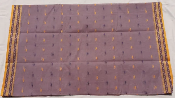 Light_Brown__Bengali_100%_Pure_Cotton_Tant_Saree_-_Handloom_Saree_Daily_Wear_Tant_Saree_without_Blouse_For_Women