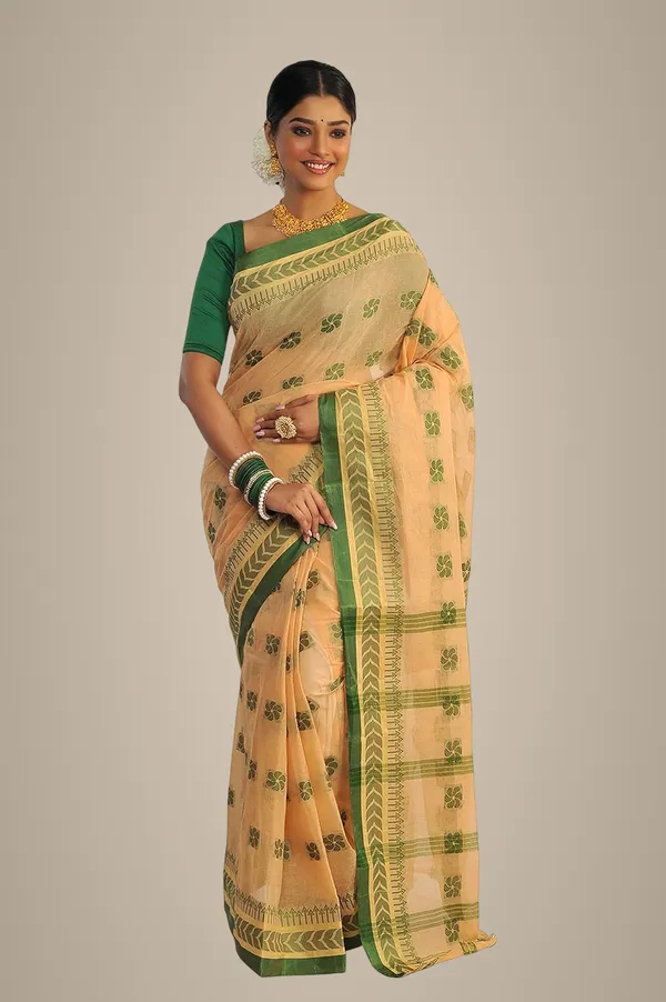 Traditional_Pure_Cotton_Bengal_Handloom_Tant_Saree_-_Without_Blouse_Piece_For_Women