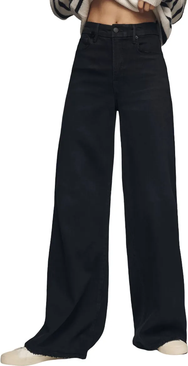 Black_High_Rise_Denim_Blend_Jeans_For_Women