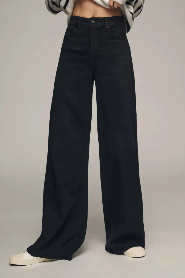 Black_High_Rise_Denim_Blend_Jeans_For_Women