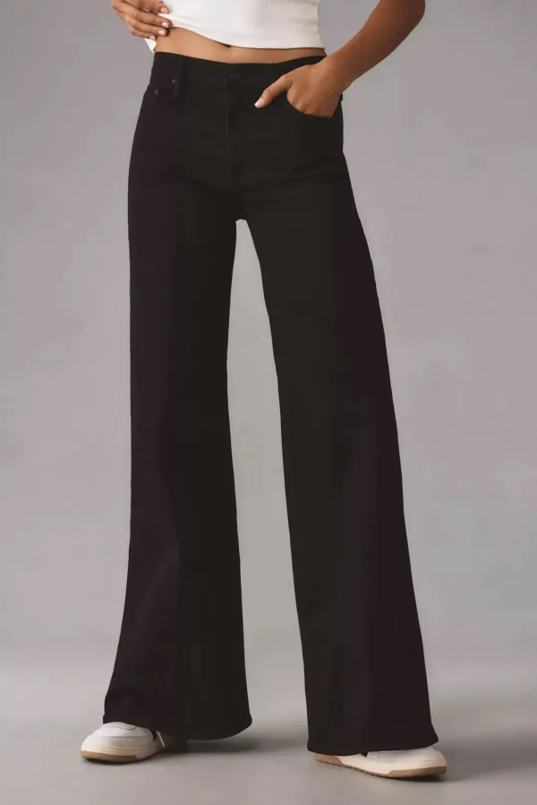 Black_High_Rise_Denim_Blend_Jeans_For_Women