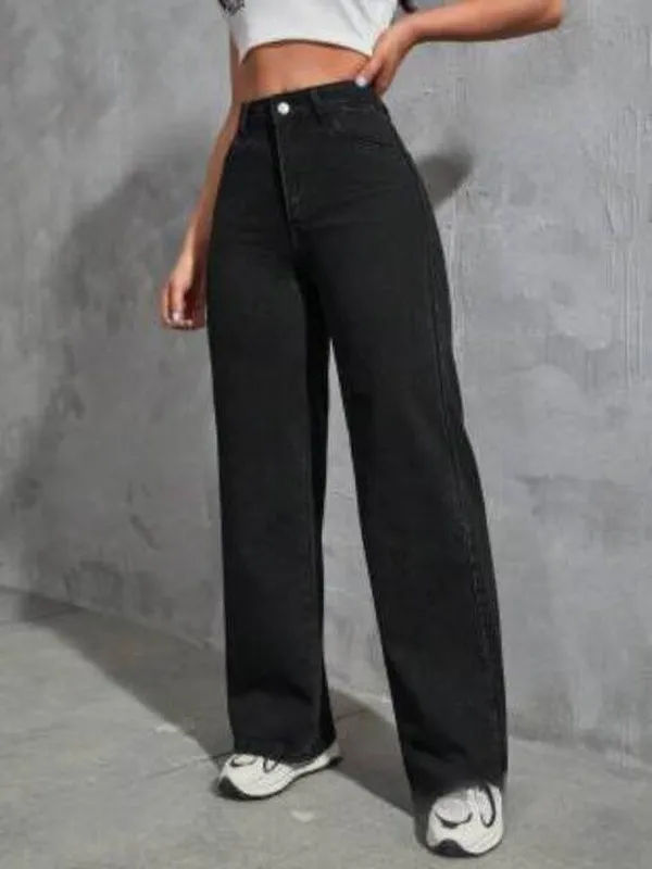 Black_High_Rise_Denim_Jeans_For_Women